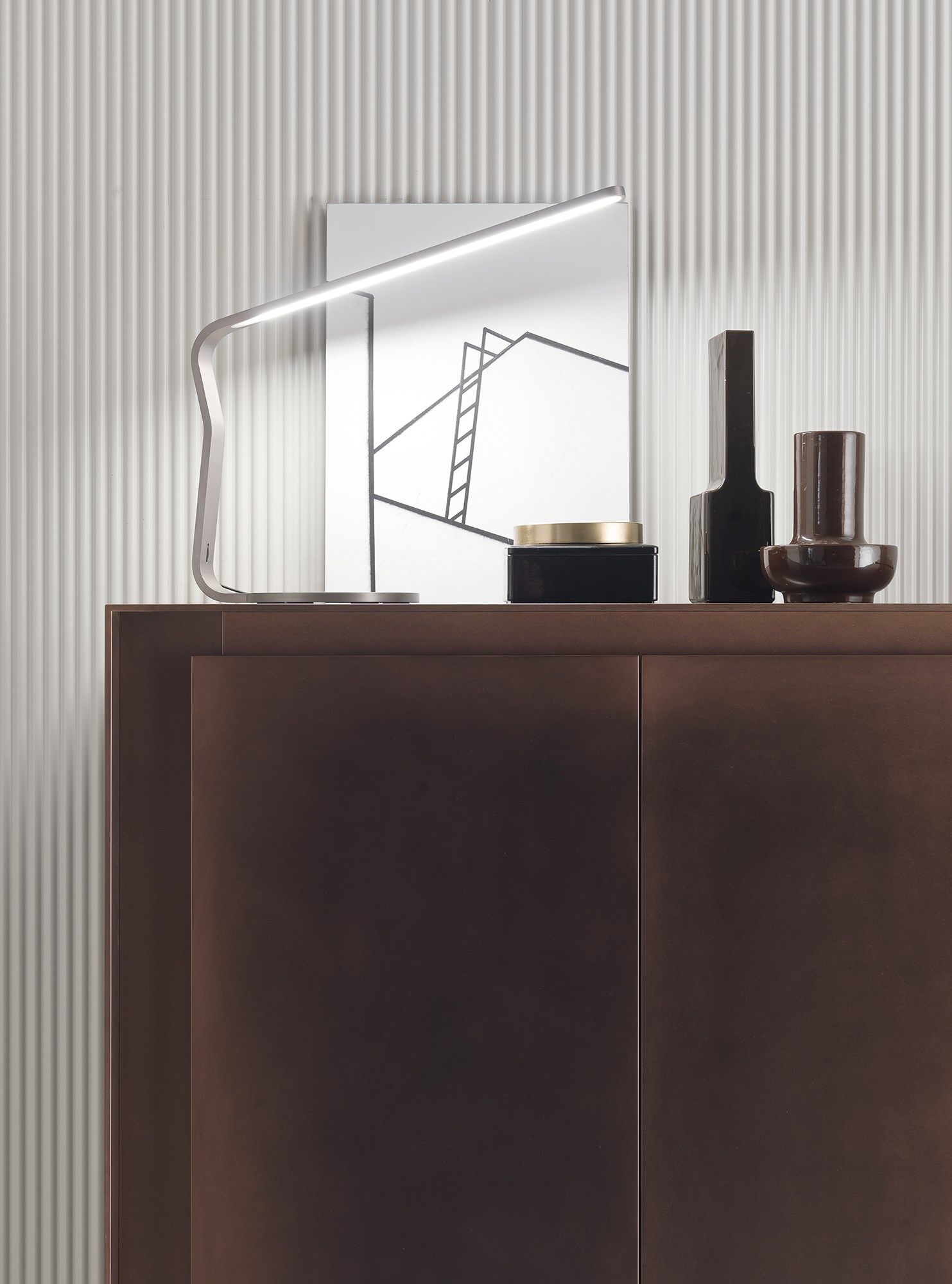 Деревянный шкаф с распашными дверцами Capo d’Opera конфиденциальность ARCH-00105006 - Вид №1