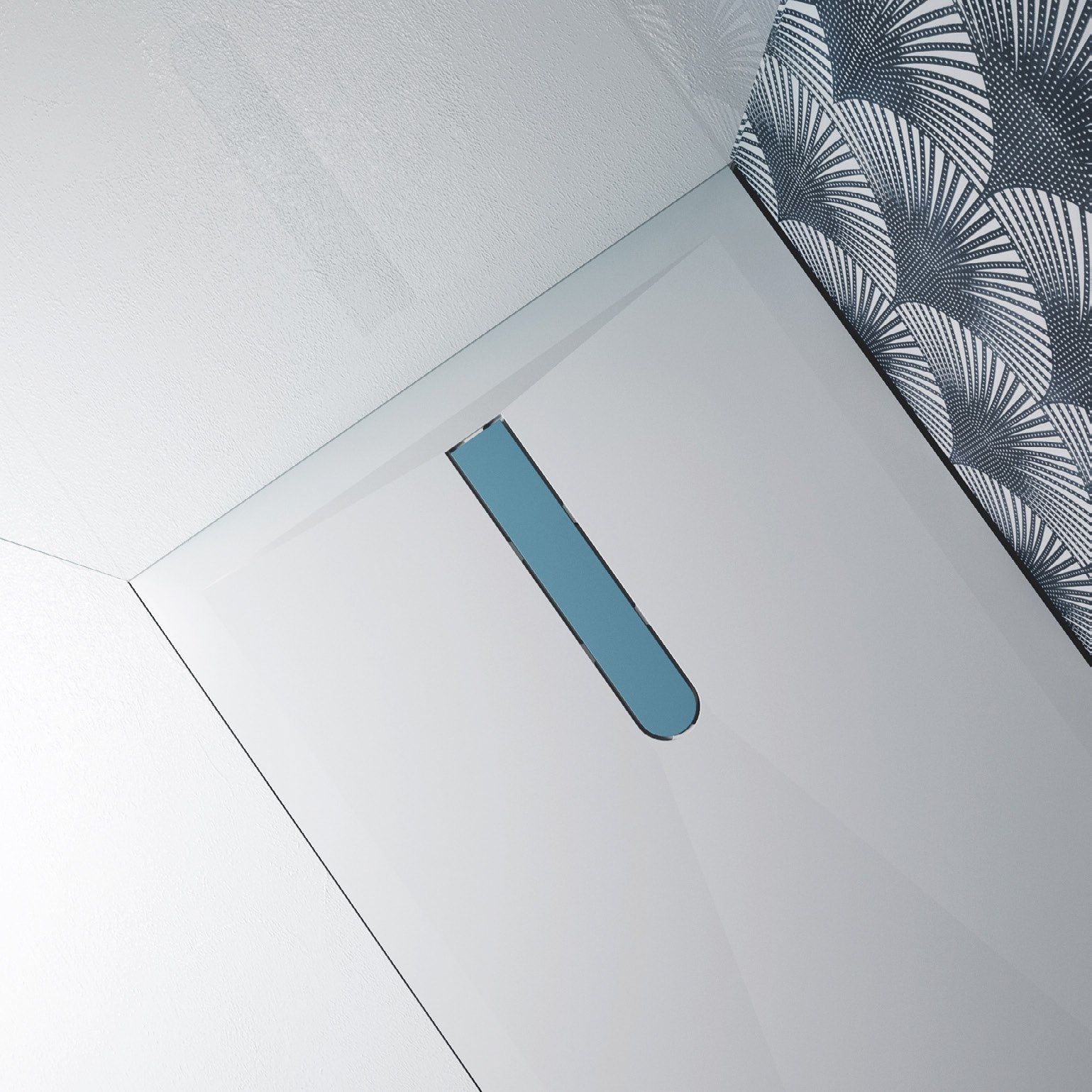 Поддон для душа с противоскользящим напольным покрытием Luxolid® Relax Design VESUVIUS SOLID ARCH-00081144 - Вид №2