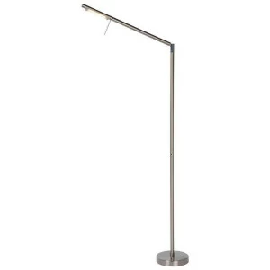 Торшер с диммером 170х18 см хром Bergamo 12719/06/12 LUCIDE BERGAMO 00-3889446 Хром