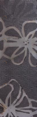 Onice 300x900 Wall Floral 1 Decor Anthracide Glossy Santreyd 957
