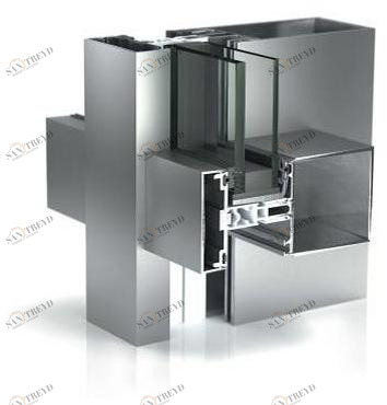 WICONA Стойко-ригельный фасад Wictec sun-id-1447814