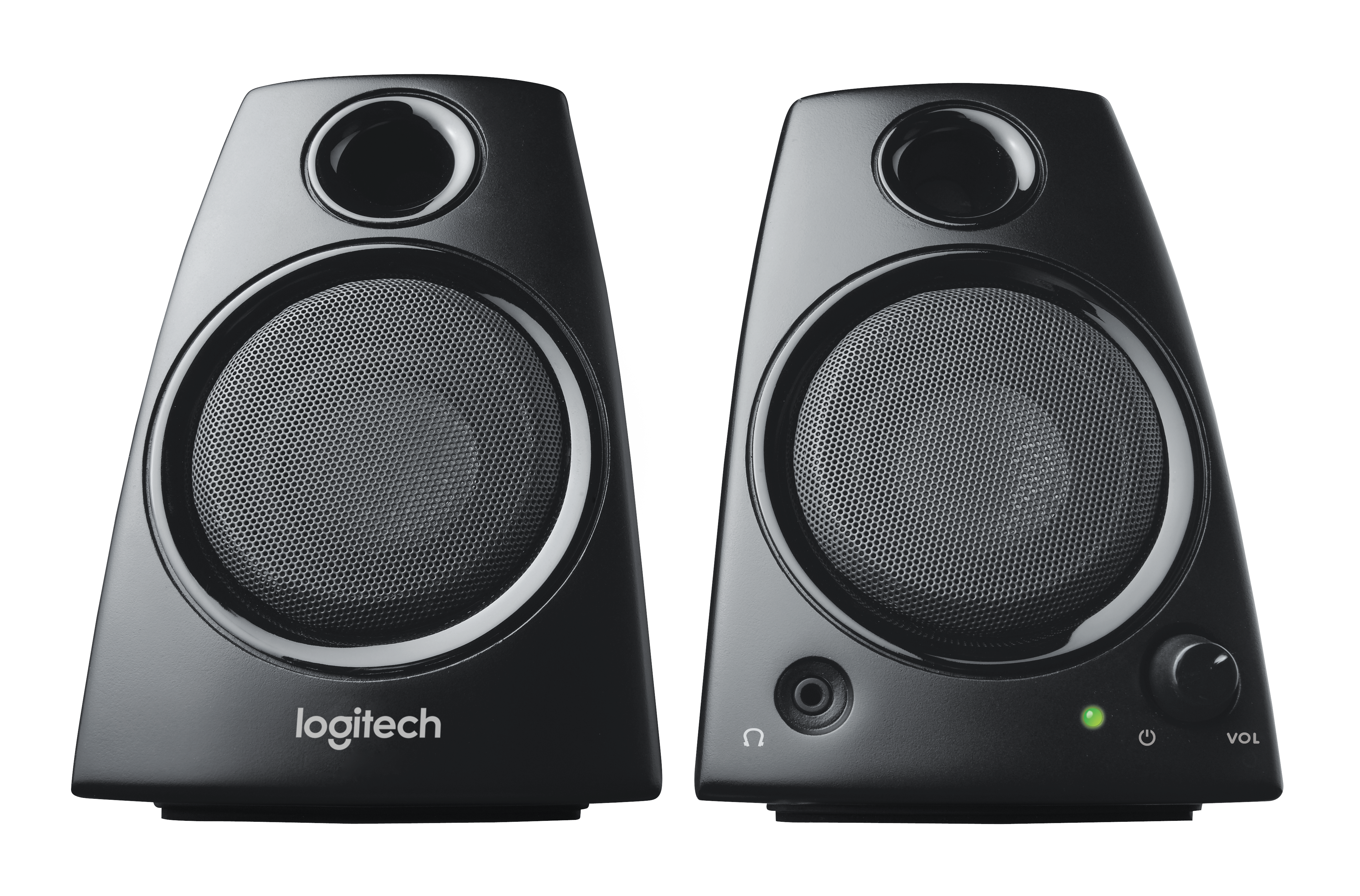980-000418 Speaker system 2.0 z-130, 2*2.5w, black Logitech Santreyd  - Вид №2