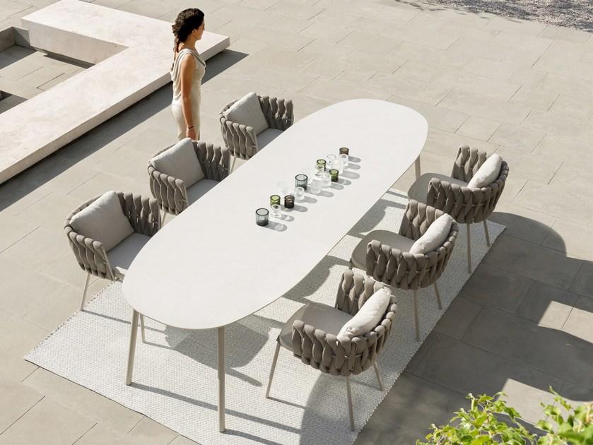 TRIBÙ Обеденный садовый стол Tosca 05354-10/05355-10 - Вид №4