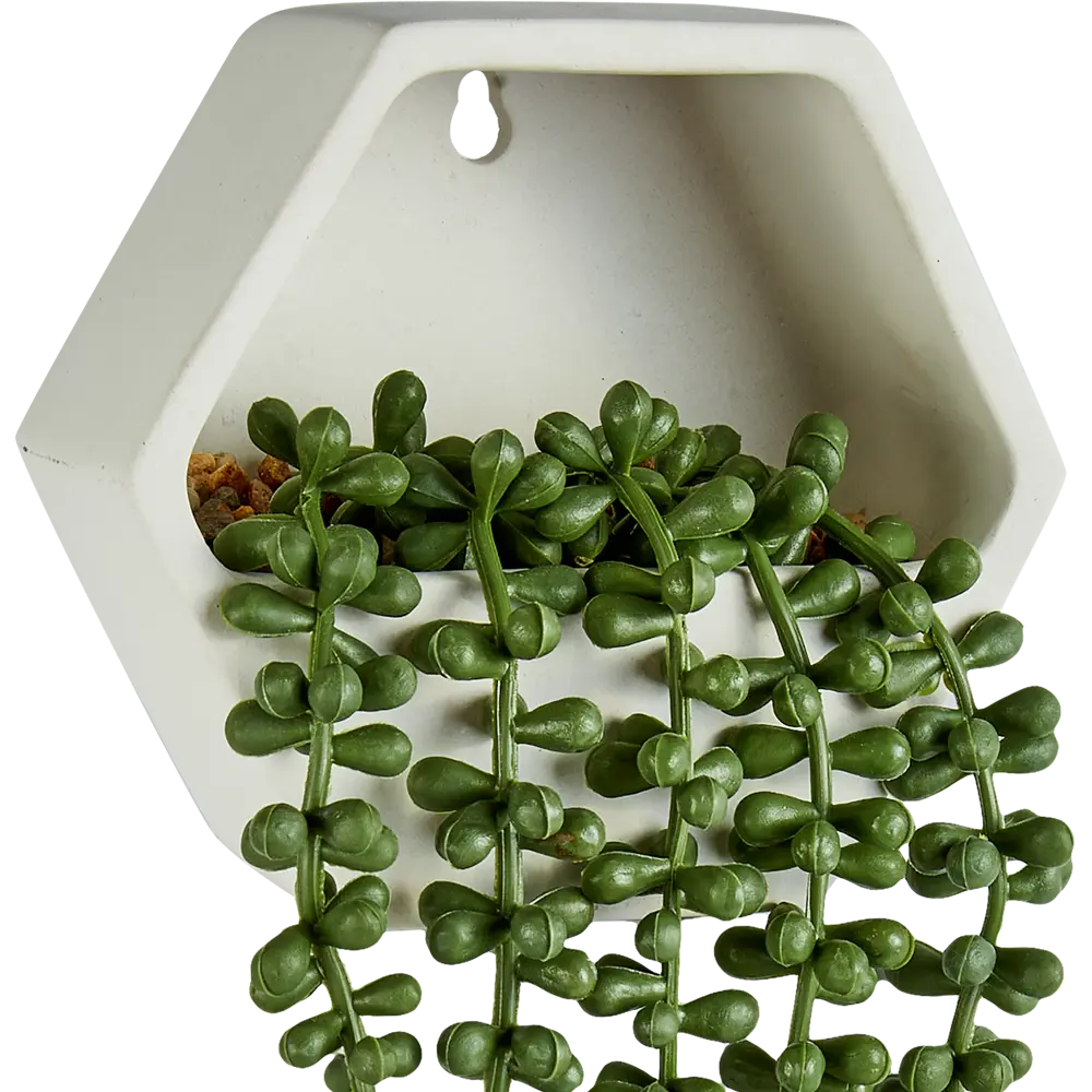 Искусственное растение в керамическом горшке Atmosphera 14x55x12.2 см полиэстер STLM-2161986 - Вид №2