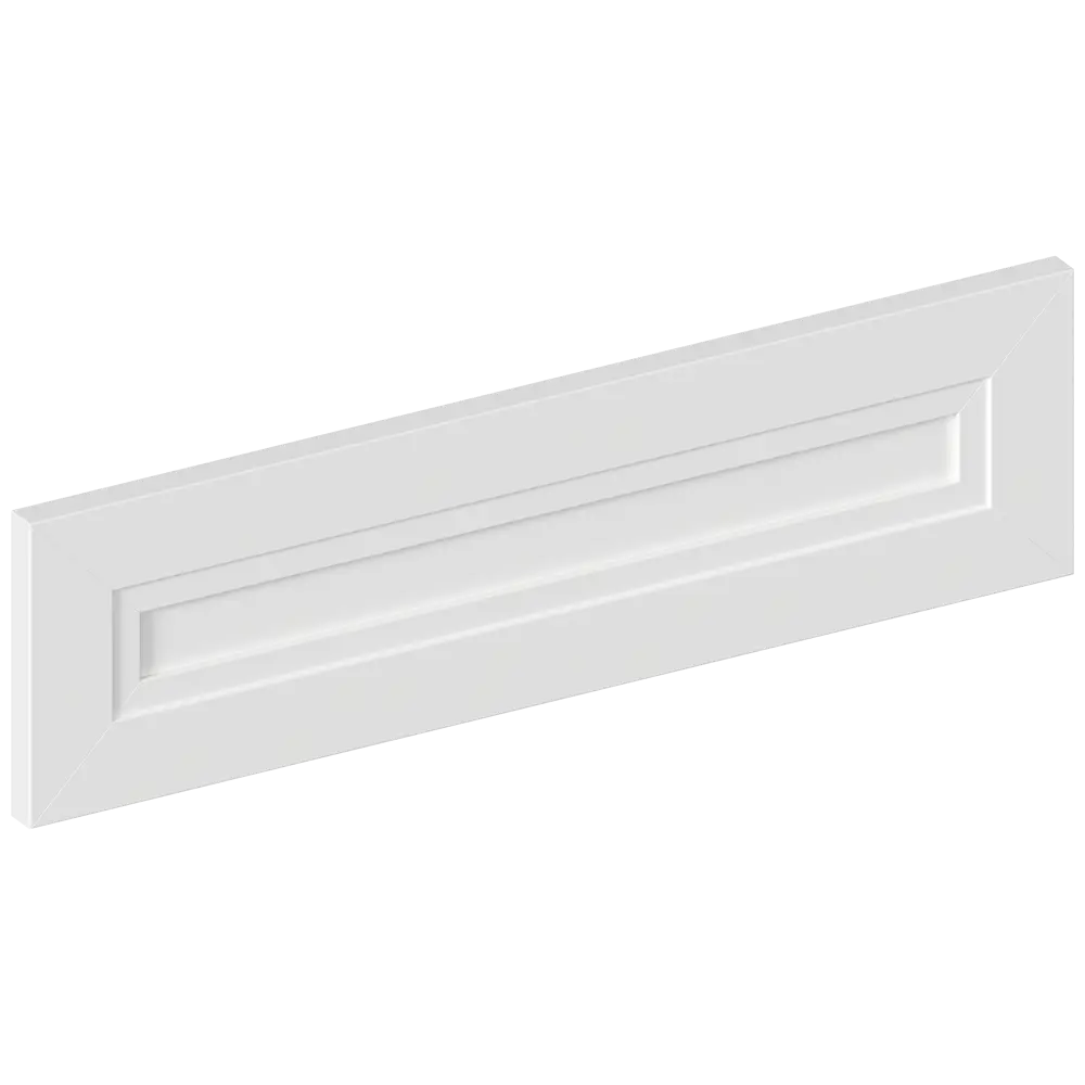 Фасад KONSENSA Котлас белый матовый для кухни в неоклассике 89387709 STLM-1571283 - Вид №1