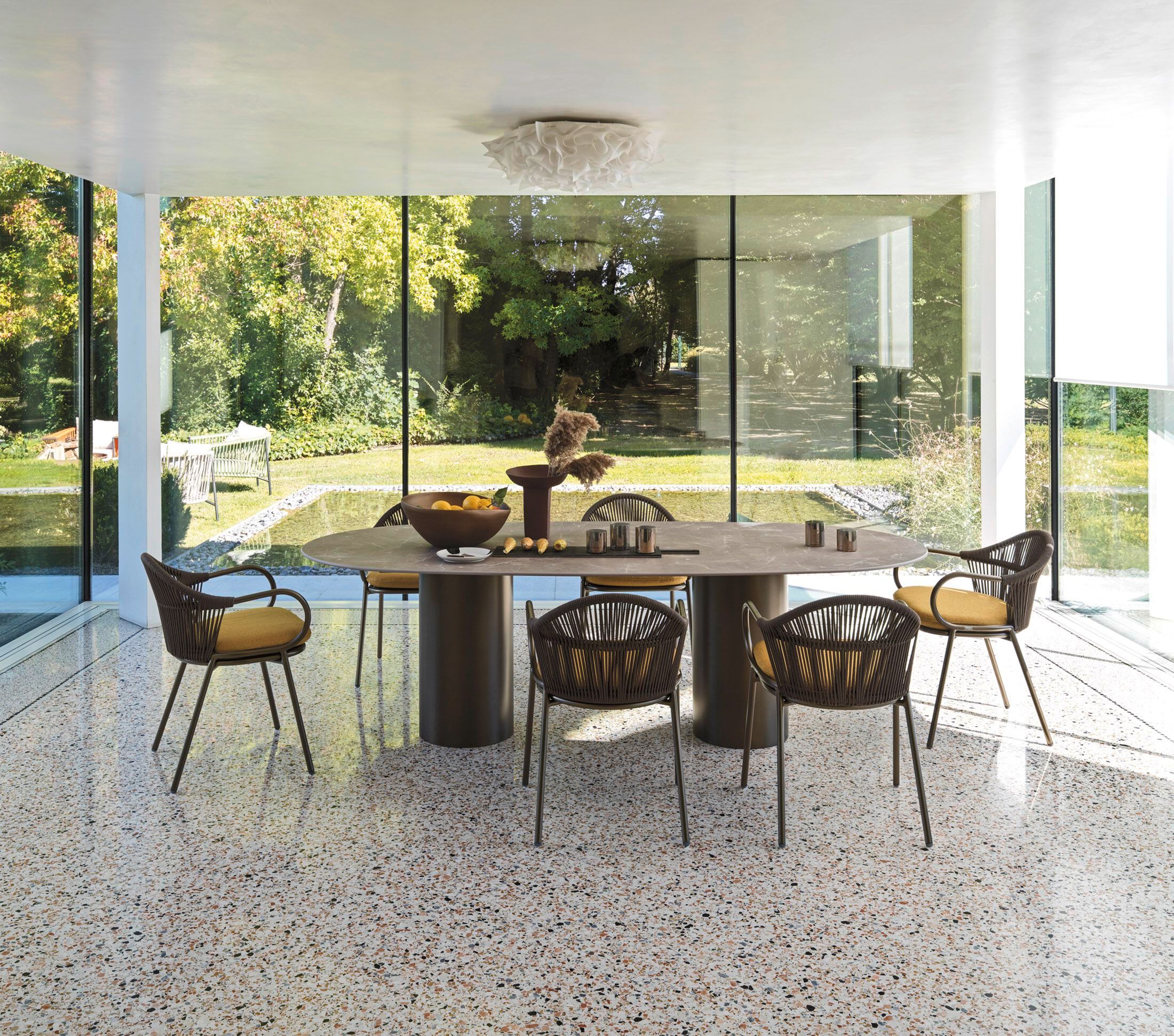 Алюминиевый стул с подлокотниками Roberti Queen ARCH-00087999 - Вид №4