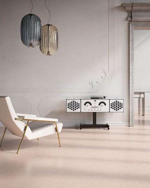 IDEAL WORK Пол из цементных материалов с эффектом венецианской терраццо для внутренних и наружных работ sun-id-1400235 - Вид №5