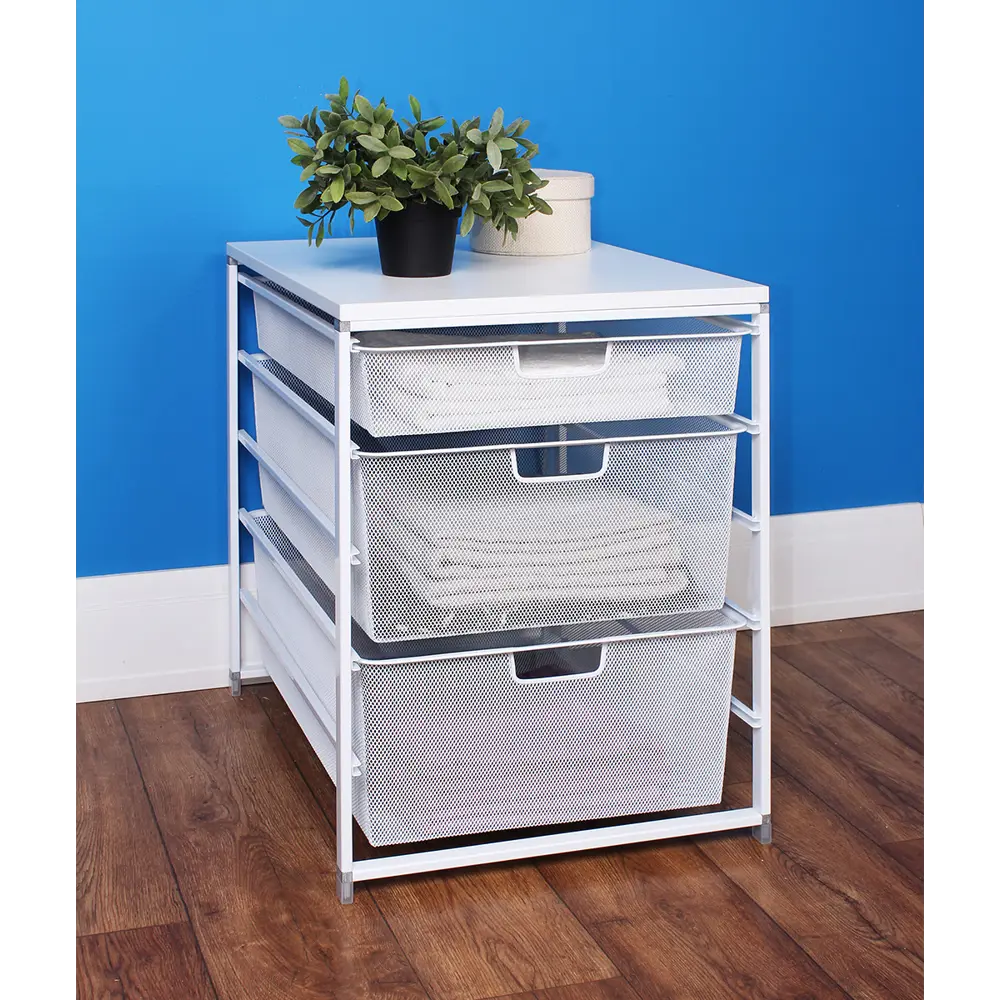 Сетчатая корзина LARVIJ для гардеробной системы 55.5×41×8.5 см 15093326 STLM-1344675 - Вид №4