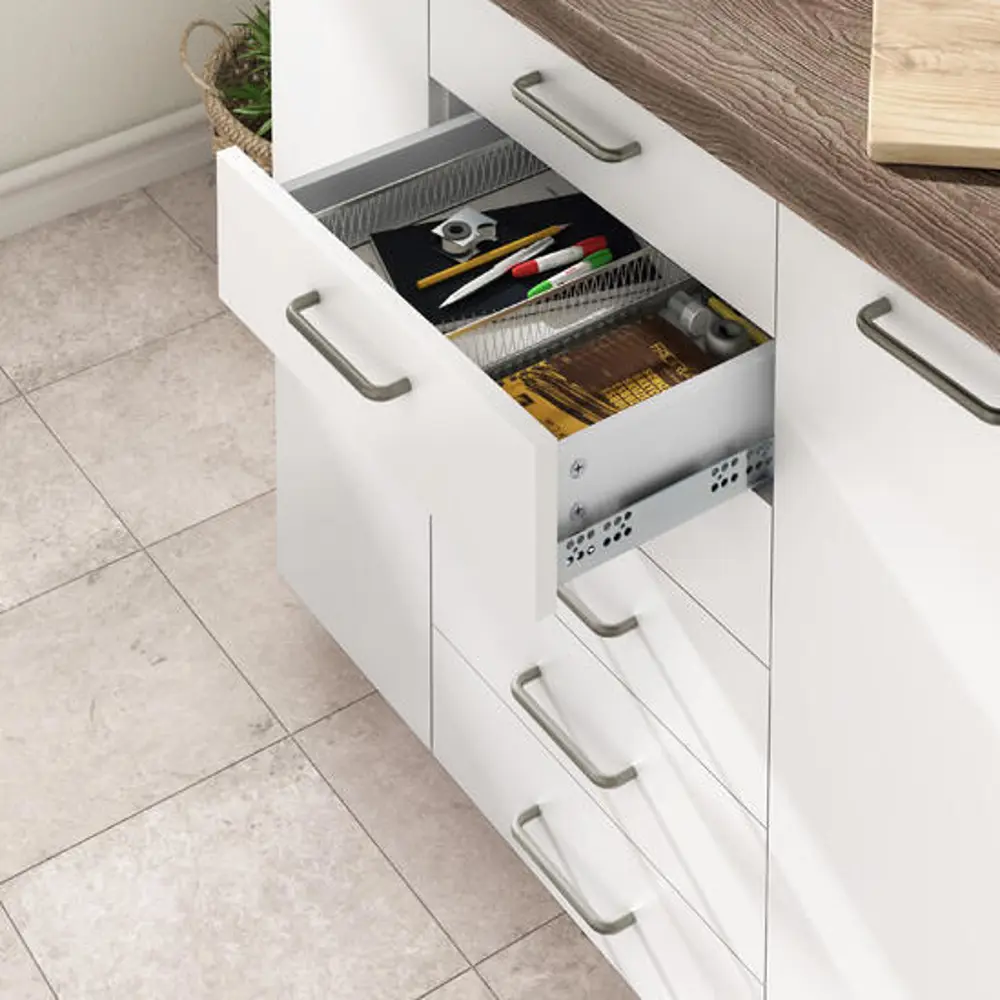 Выдвижной ящик Delinia для кухонного шкафа 35.2×31.1×8.1 см серый ЛДСП 82169298 STLM-0021001 - Вид №2