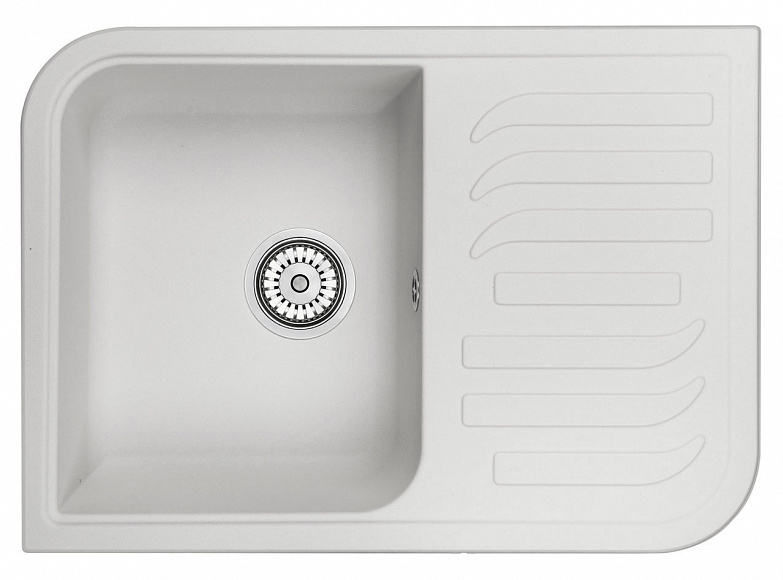 7001, АРКТИК (БЕЛЫЙ), кухонная мойка, кварц