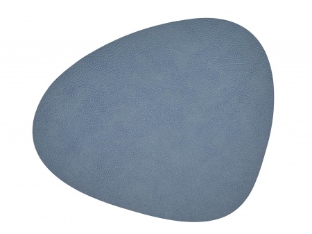 981253 HIPPO light blue подстановочная салфетка фигурная 37x44 см, толщина 1,6 мм;LIND DNA 