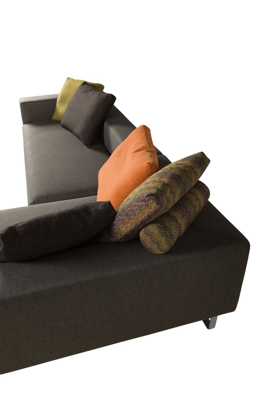Диван Linnea трехместный угловой темно-серый SITS ДИЗАЙНЕРСКИЕ, LINNEA 192114 Серый  - Вид №6