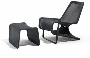 Desalto Кресло из ткани с подставкой для ног