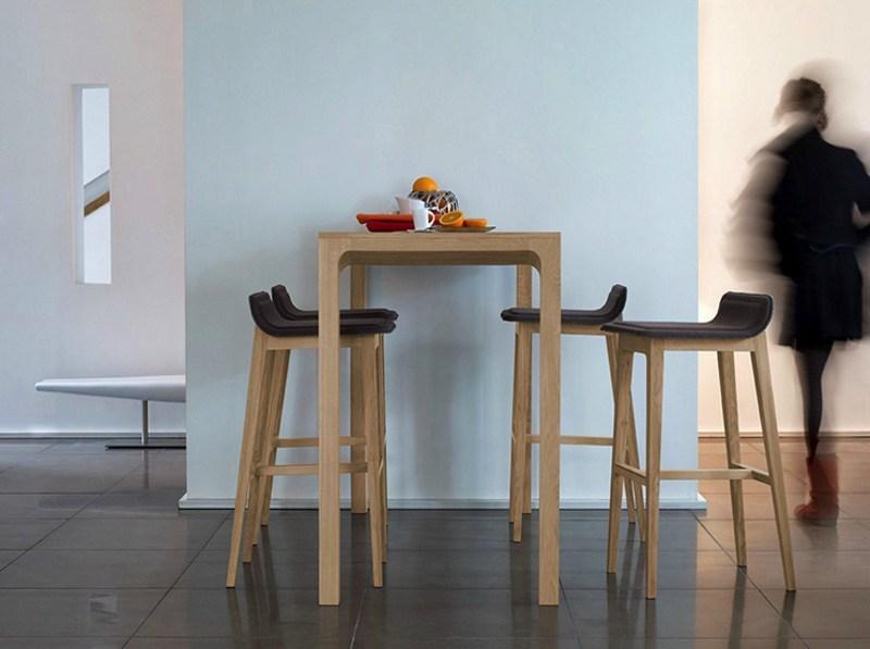 ALKI Прямоугольный высокий стол из дуба Laia sun-id-1419377 - Вид №1