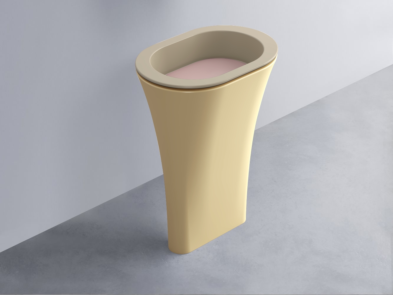 AMLA65-AV+AMPILO-CP+AMCOLO-CN Раковина Amedeo Ovale отдельностоящая cielo Enjoy + Amedeo Ceramica Cielo