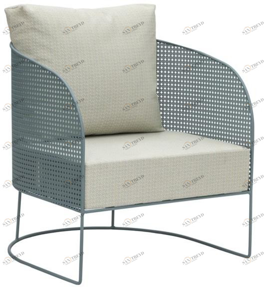 iSimar Садовое кресло из ткани со стальной конструкцией Arena 8106