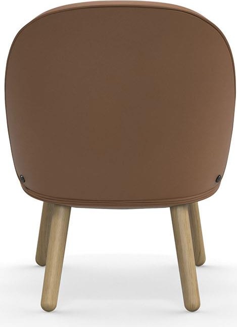 603719 Lounge Chair Oak Ultra Leather Normann Копенгаген Normann Copenhagen Ace - Вид №3