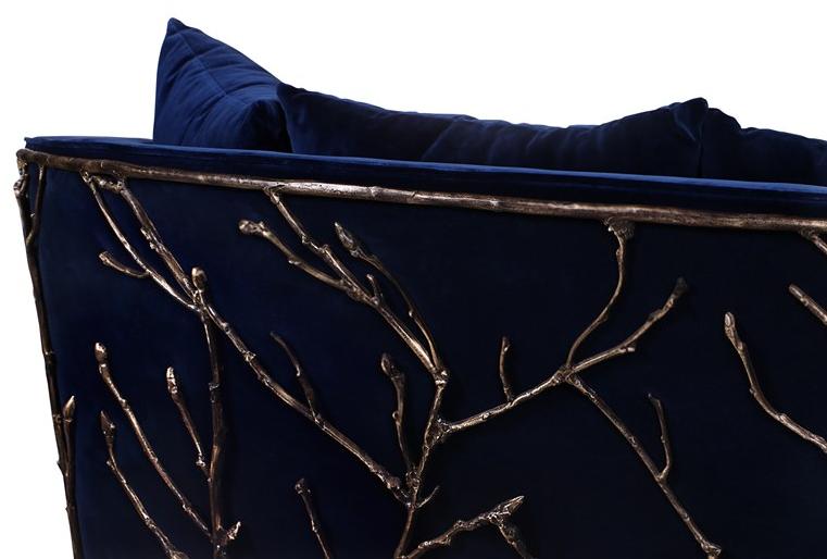 KOKET Изогнутый 2-х местный бархатный диван Enchanted sun-id-1508129 - Вид №2