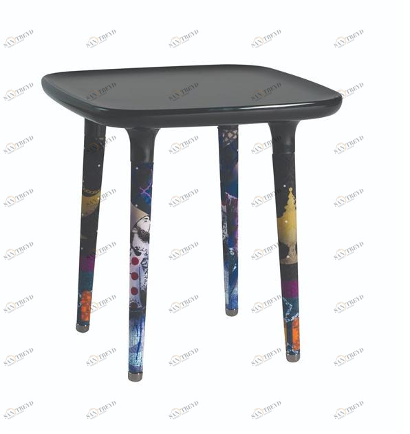 Roche Bobois Журнальный столик квадратный Globe trotter sun-id-1404686