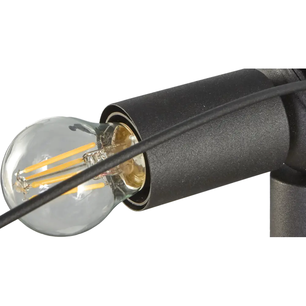 Люстра подвесная Vitaluce Зонт 3 лампы 9м² E27 цвет черный матовый STLM-2021665 - Вид №6