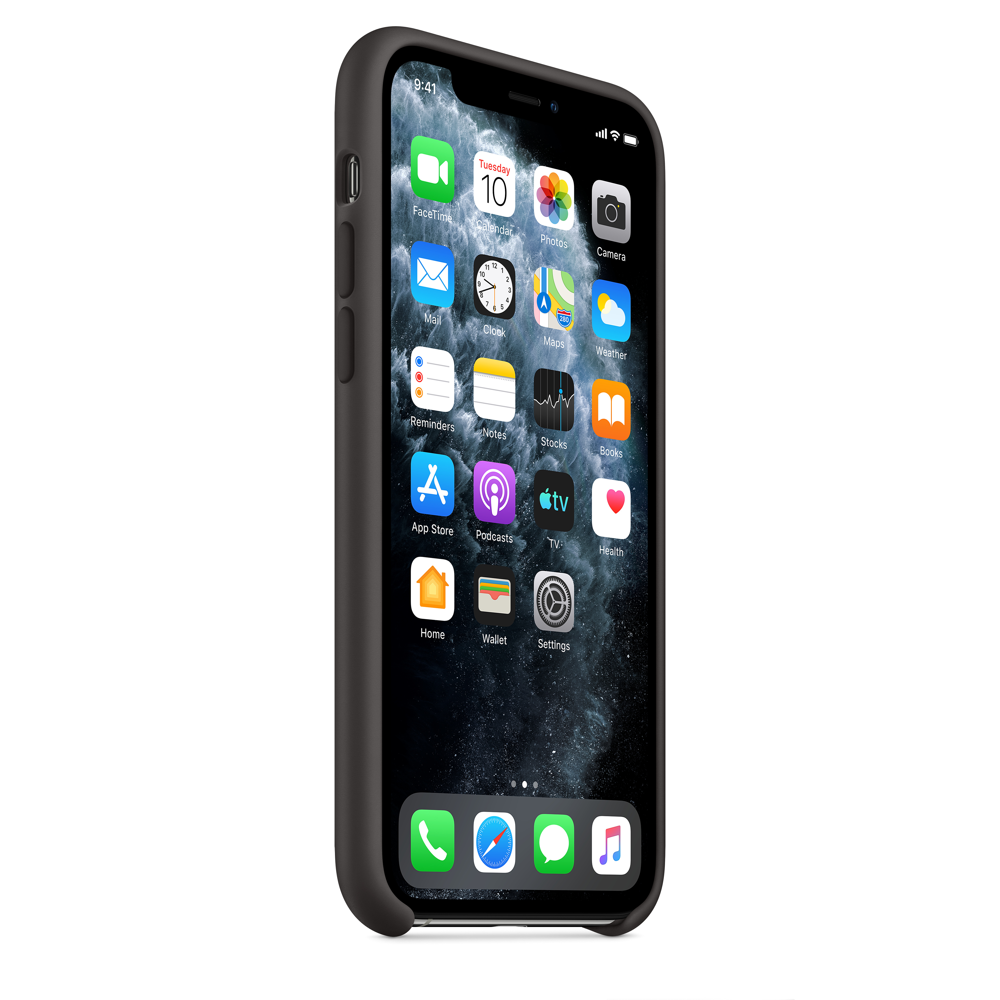 MWYN2ZM/A Iphone 11 pro silicone case - black Apple Santreyd  - Вид №4