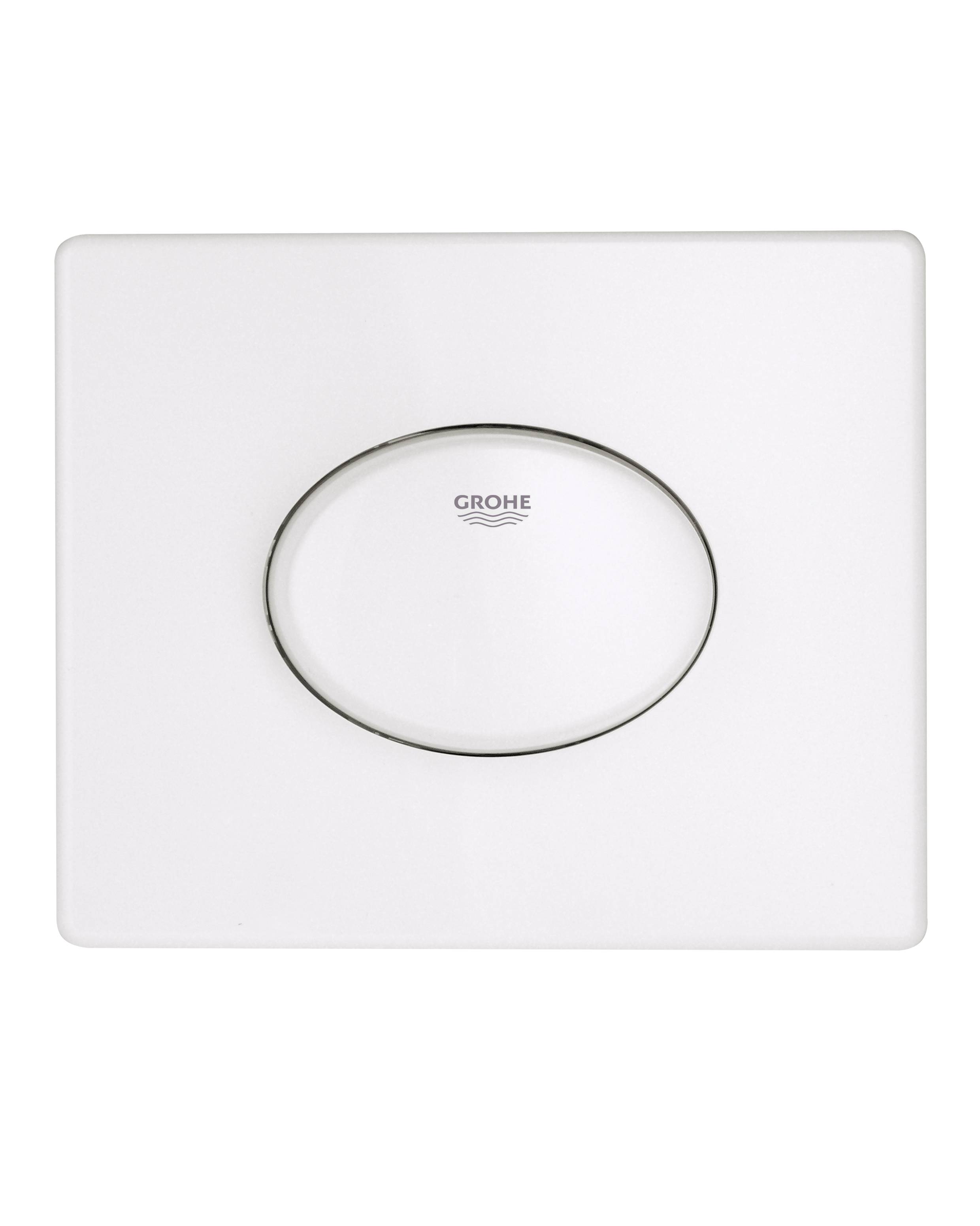 Панель смыва для унитаза GROHE Skate Air горизонтальная (1 режим смыва), альпин-белый (38565SH0) - Вид №1
