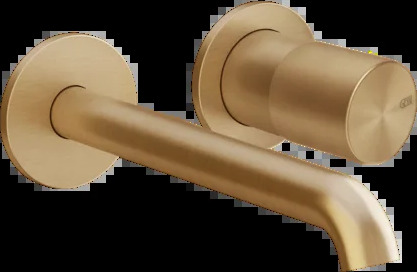 Смеситель для умывальника 70088 726 Gessi Habito ТЕПЛАЯ БРОНЗА BR. PVD