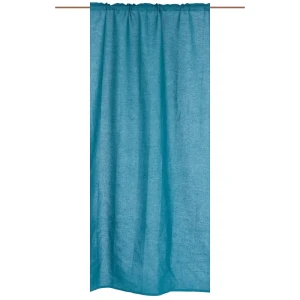 Штора на ленте «Ундина» 145х260 см цвет бирюзовый