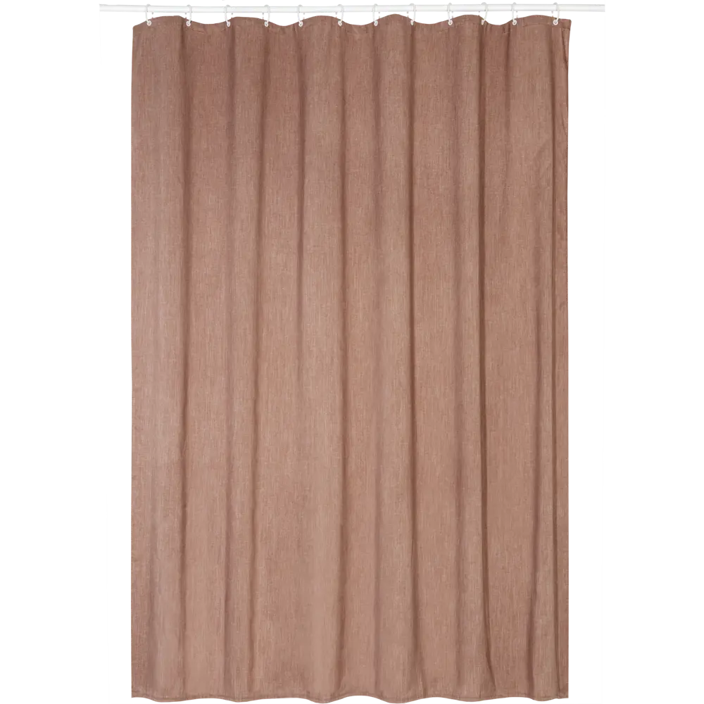 Штора для ванной Swensa Leda 180x200 см полиэстер цвет оранжевый 83860571 STLM-2040168 BSC-90 - Вид №1