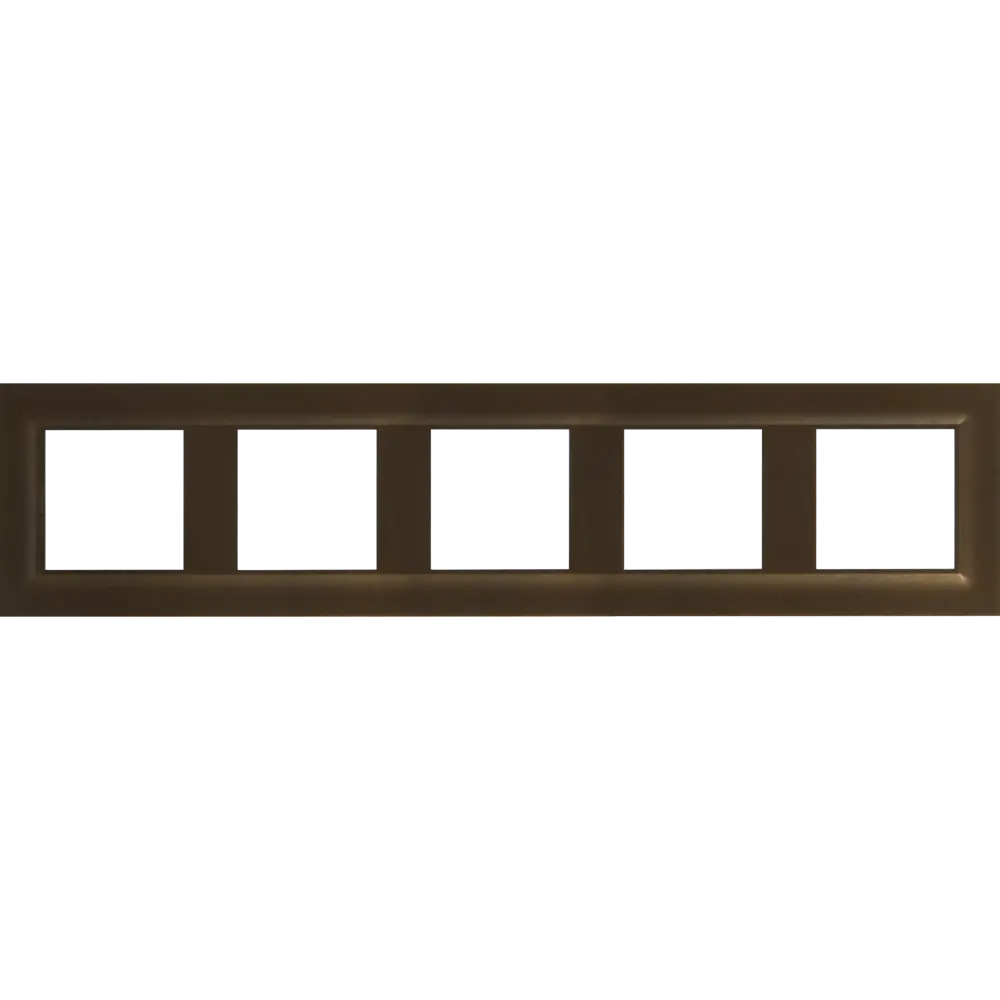 Рамка Legrand Structura на 5 модулей в оттенке магнезиум 82569256 STLM-0030237