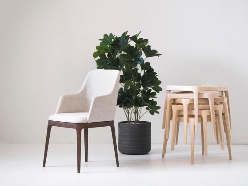 Anesis Стул из ткани с подлокотниками  A58b  - Вид №6