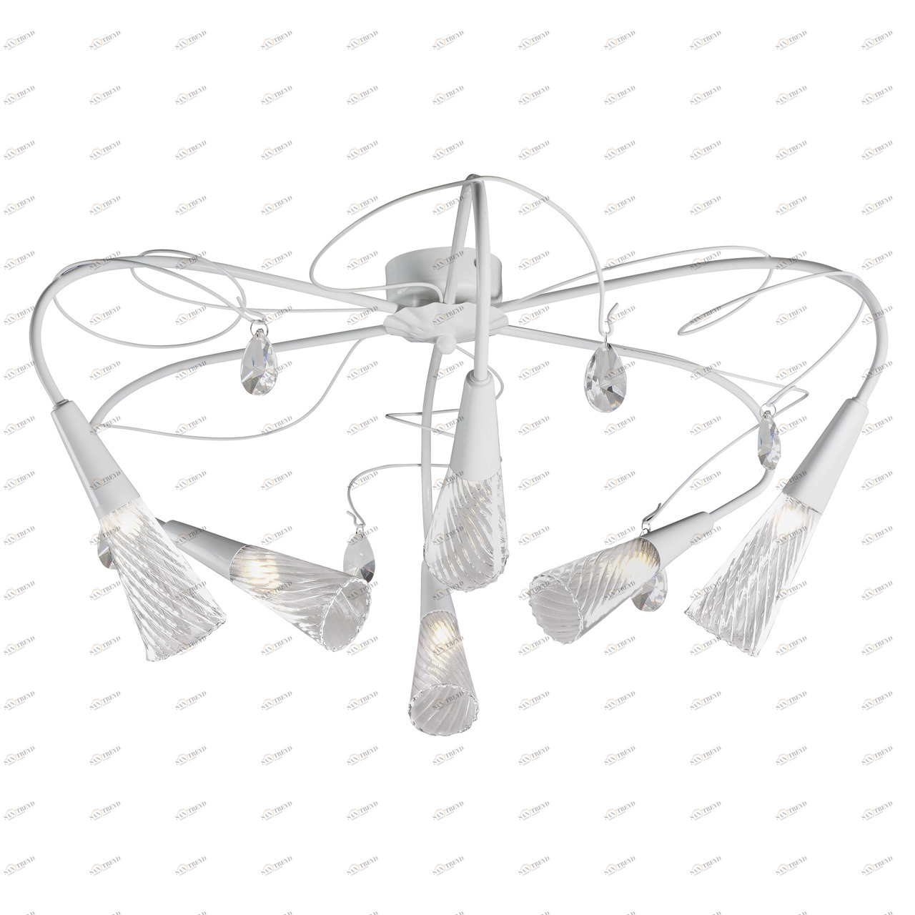 Потолочная люстра Lightstar Aereo 711060 LIGHTSTAR ДИЗАЙНЕРСКИЕ, AEREO 058804 Белый 