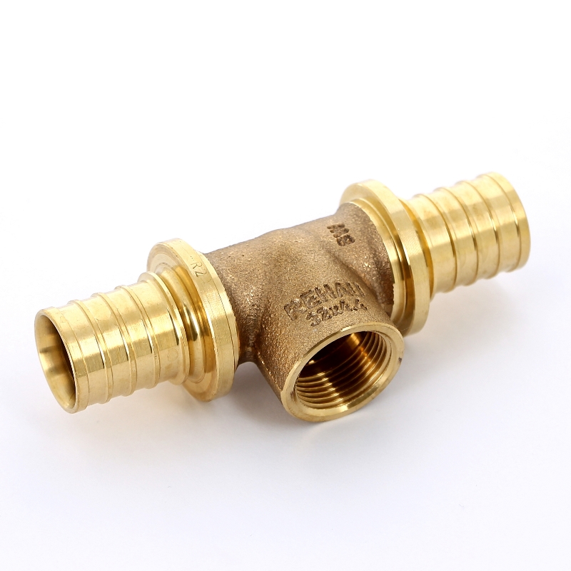 Тройник В надвижной бронза REHAU 32x3/4"x32 456297