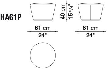 B&B Italia Пуф / журнальный столик Harbor sun-id-1387768 - Вид №6