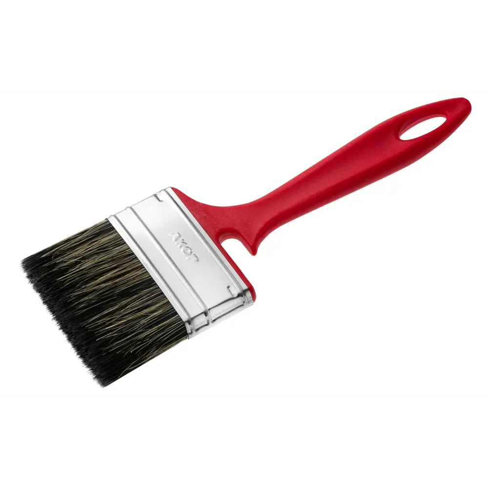 Кисть плоская для водных красок 70 мм Акор Эксперт синтетическая щетина STLM-2088223