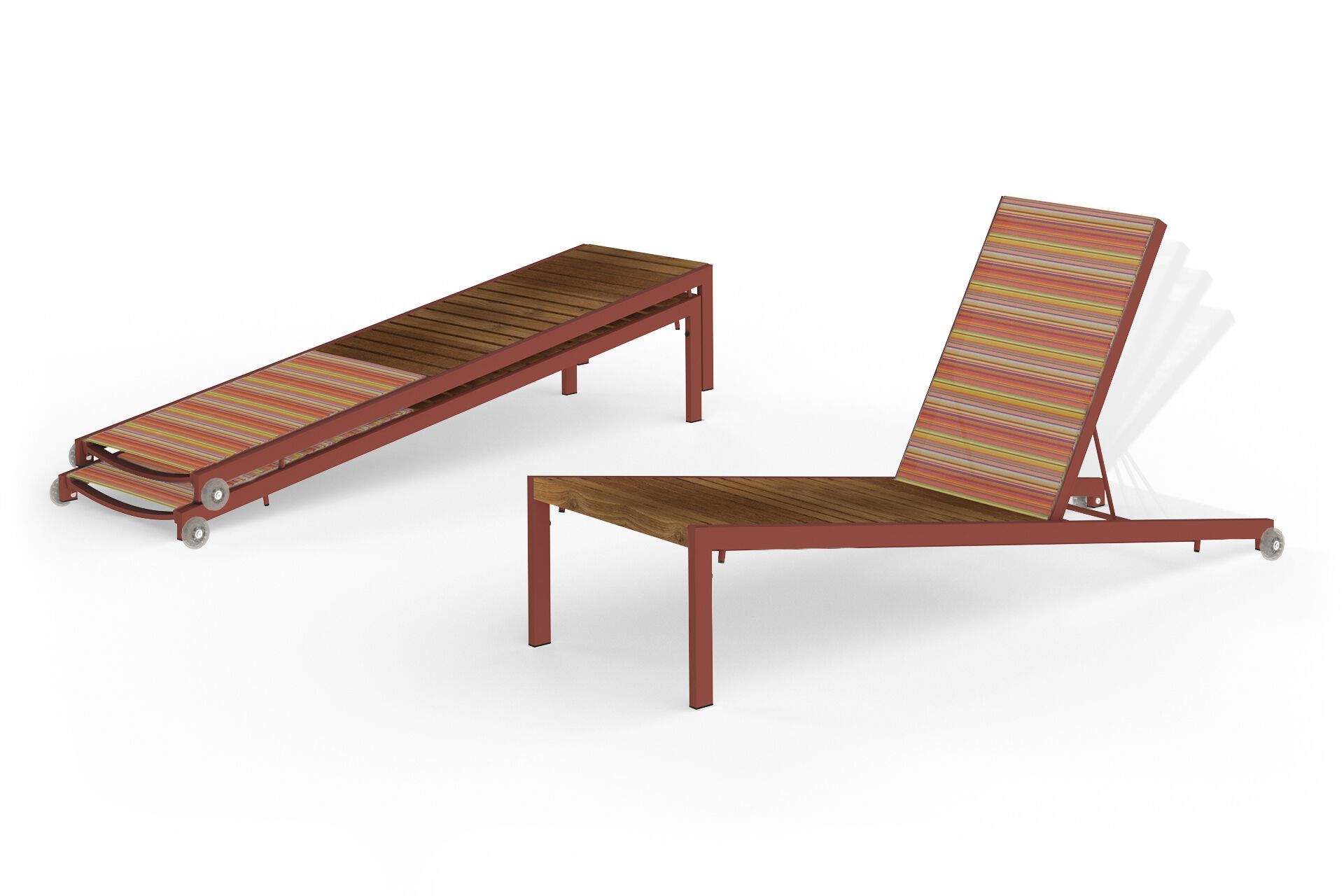 Штабелируемая Садовая кровать из тикового дерева и Batyline® MAMAGREEN ARCH-00115271 - Вид №8