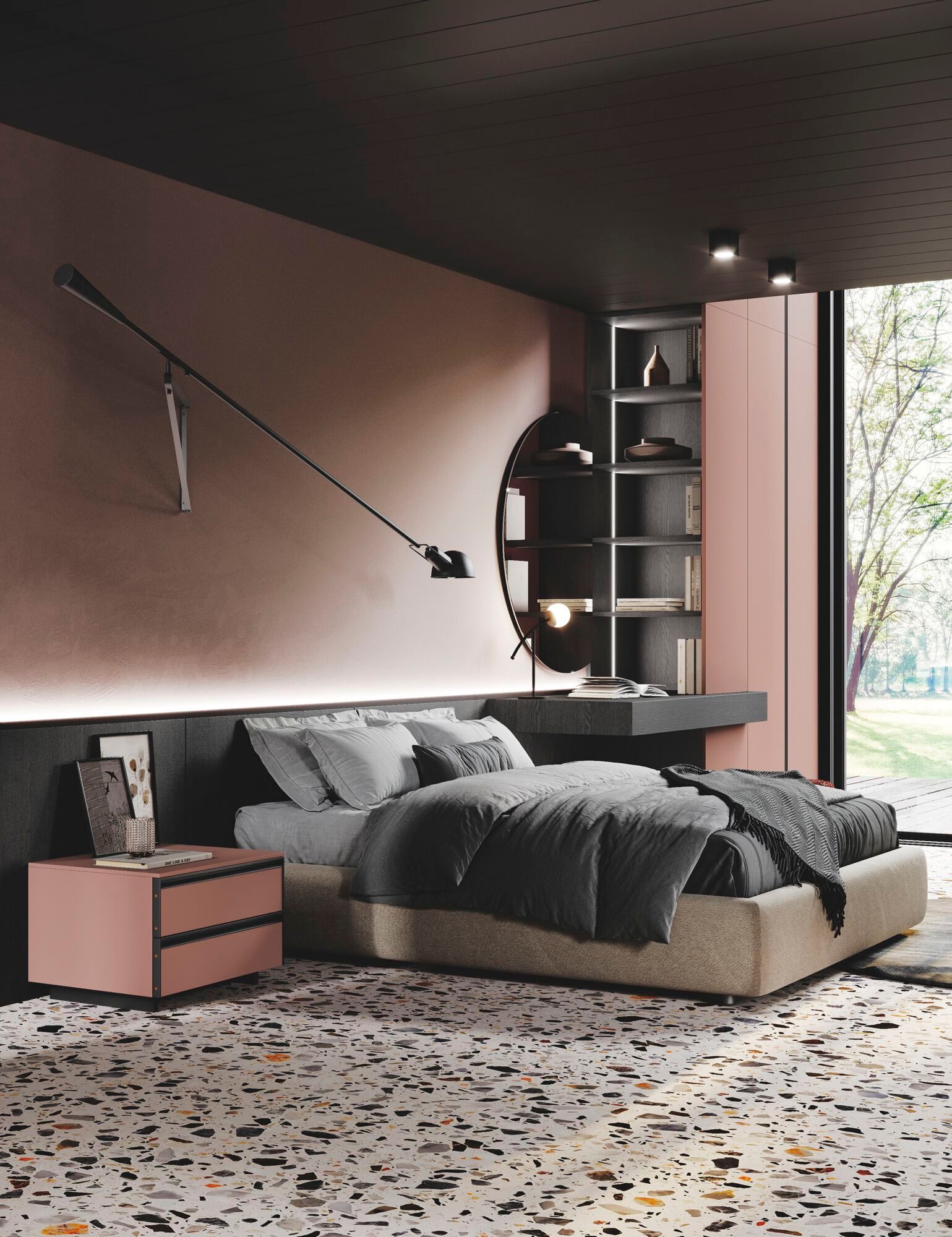 Индивидуальный двухкамерный секционный шкаф Guzzini & Fontana Gap ARCH-00122696 - Вид №2