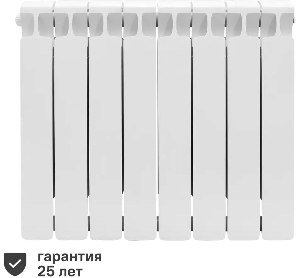 RIFAR Monolit 500 - Биметаллический радиатор с нижним подключением, 8 секций 82116781