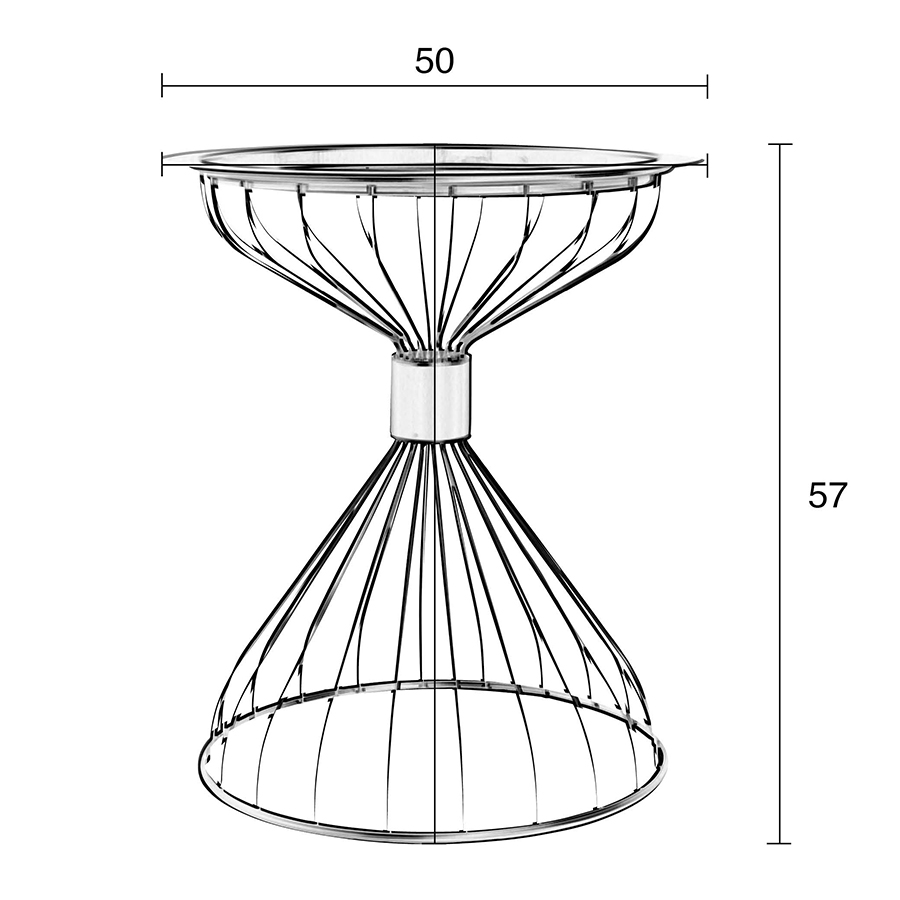 Столик Kelly Tray золотой Zuiver 2300041 - Вид №5
