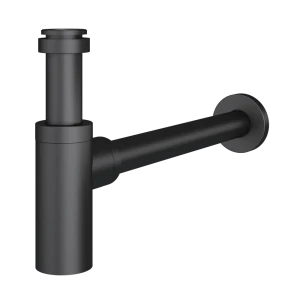 Сифон бутылочный Monlid для раковины черный 32 мм 89374488