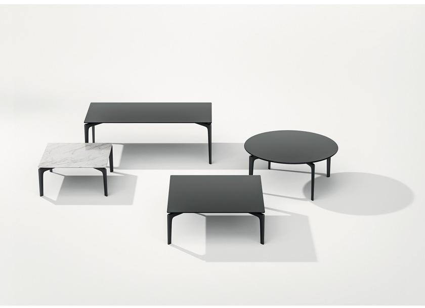 arper Прямоугольный стеклянный журнальный столик Saul sun-id-1352278 - Вид №2