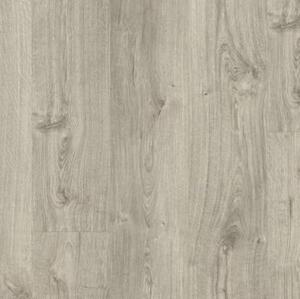 Виниловый ламинат Quick-Step Pulse Click Осенний Теплый Серый 40089 Дуб (Гладкая) 1510х210 мм.