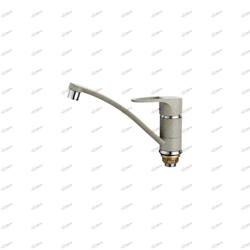 GZ 10022А Смеситель для кухни однорычажный Ganzer Песочный Ganzer Германия 13965