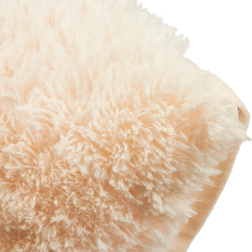 Подушка Искусственный мех 40x40 см цвет айвори Eclair STLM-2024833 - Вид №2