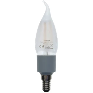 Лампа светодиодная диммируемая Osram «Свеча», E14, 6 Вт, 470 Лм, свет тёплый белый, матовая колба 18610077 STLM-2063626