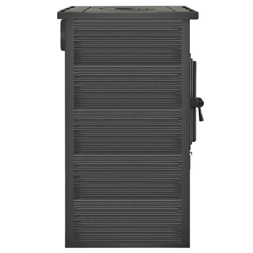 Печь-камин Этна (Панорама) с плитой «Антрацит» высокая 5046 - Вид №1