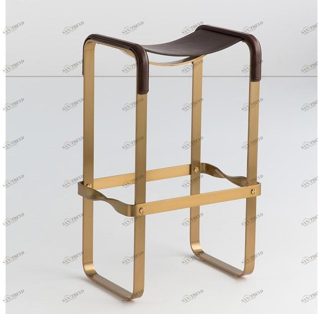 Jover+Valls Высокий табурет из саночной кожи Wanderlust sun-id-1428178