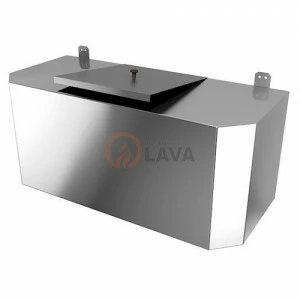 Бак навесной Онега 60 л. (1 мм AISI 439) горизонтальный