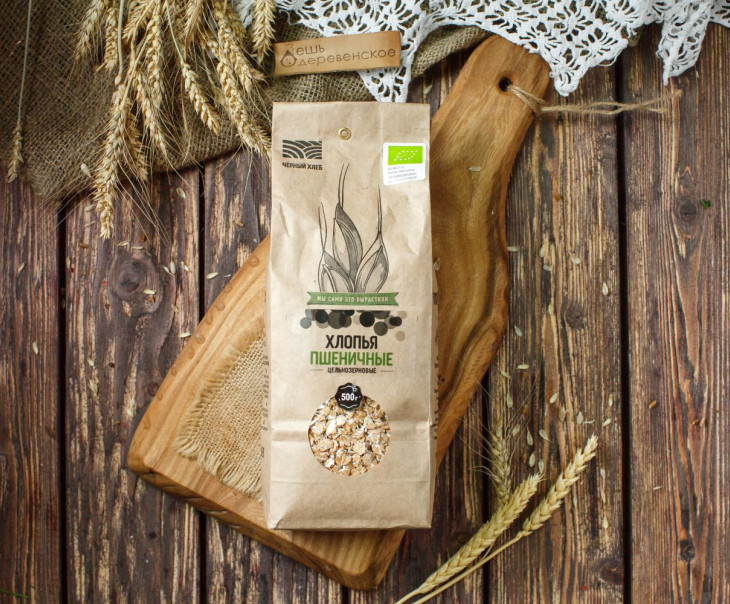 425 Хлопья пшеничные Вкусляндия 