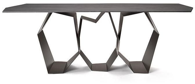 Ronda Design Прямоугольный металлический стол для гостиной sun-id-1498124 - Вид №3